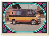 1975 Donruss Truckin' card #1 '73 Dodge Van