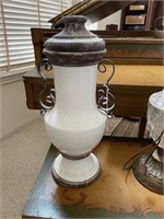 Heavy Lidded Vase/Urn