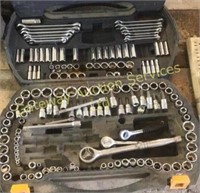 Mastercraft socket set and wrenches some missing.