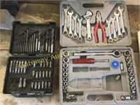Drill bit’s screw driver bits, wrenches, sockets,