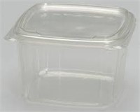 50pk Genpak 48oz Hinged Deli Container A71