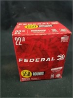 550rds of federal 22Lr