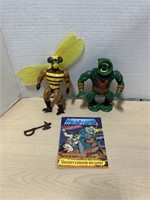 Masters of the Universe figures (Buzz-off &
