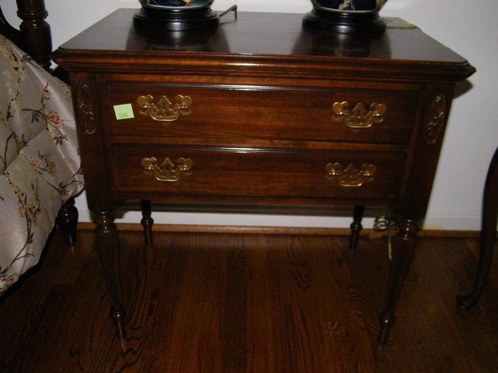 2 DRAWER ETHAN ALLEN NIGHT STAND