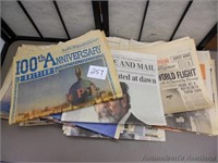 Stack of Newspapers - Top Headlines
