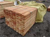 1"x6"x6' Cedar Dog Ear Fence (416 PCS)