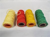 (4) Spools of String Cord