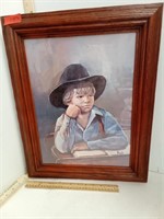 Farm Boy Framed Print