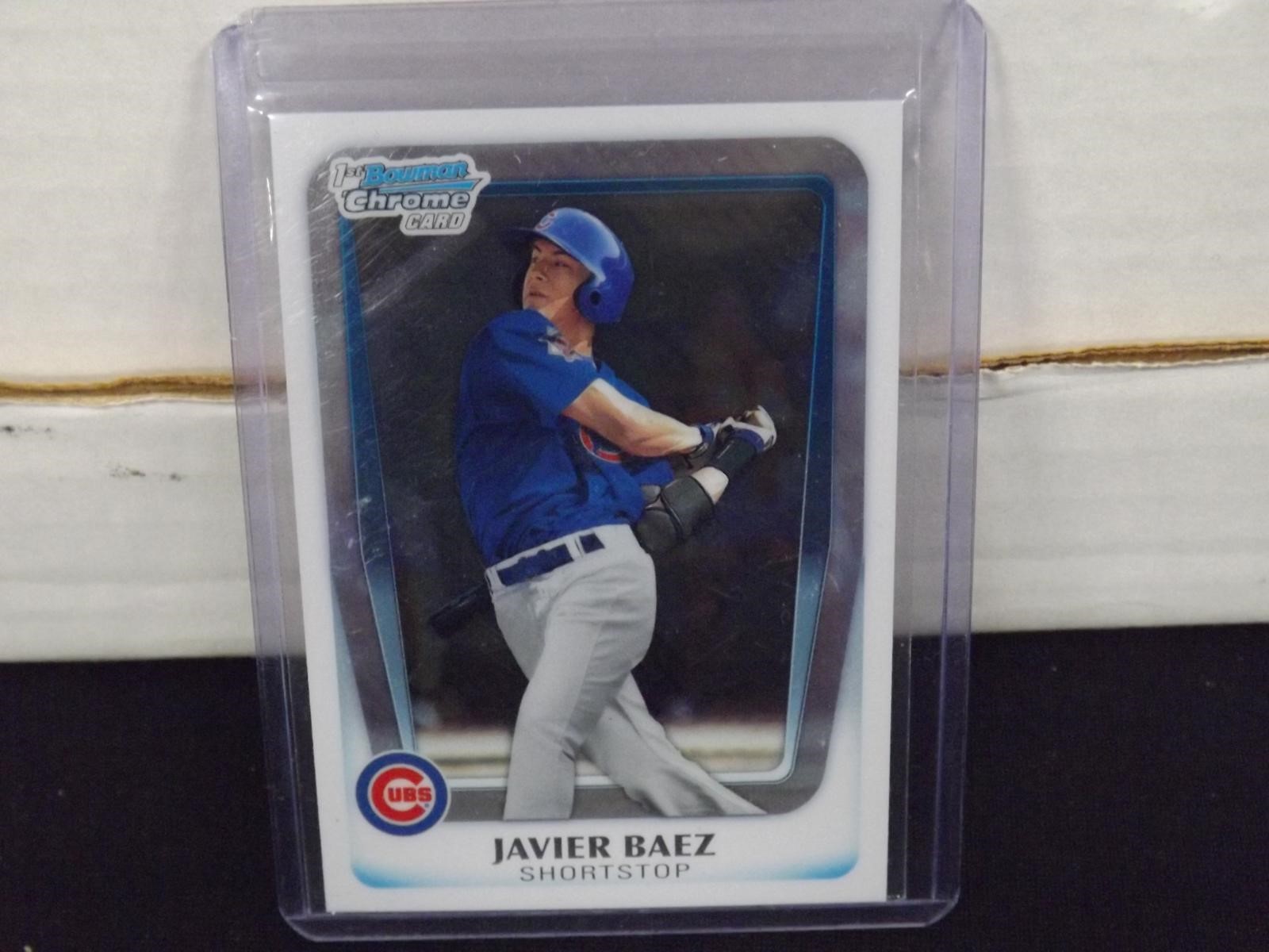 2011 BOWMAN CHROME JAVIER BAEZ 1ST RC