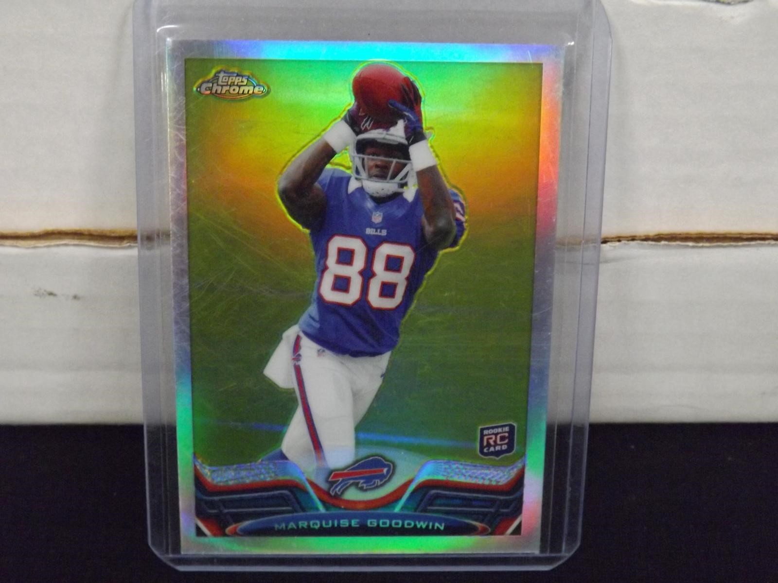 2013 TOPPS CHROME MARQUISE GOODWIN REF RC