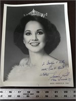 Autographed Susan Powell Miss America 1981