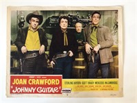 Johnny Guitar original 1954 vintage lobby card