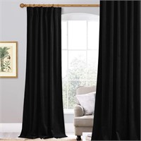 StangH Velvet Curtains  Blackout  W52 x L108
