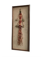 Native American Northern Plains Quilled Hair Piece
