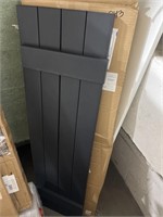 Approx. 50in PlyGem Black Shutters