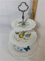 Mikasa Antique Countryside Three Tier Server