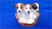 Royal Doulton Basket Of Puppies H N 2588