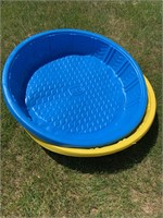 Two plastic Kids Wading Pools