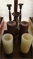 Candle holders- and Candles