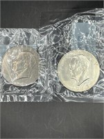 Eisenhower Silver Clad & Eisenhower dollar