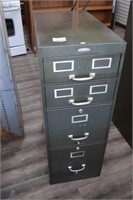 Cole-Steel 4 Drawer File Cabinet