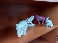 Lot of Collectible elephant figurines