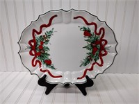 Gumps Hand Painted Italian Ceramic Platter