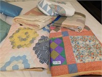 Quilts Lot of 5 Hand Made