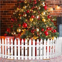 36Pcs Christmas Tree Fence Decorations - Xmas Indo