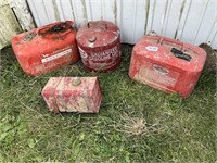 Johnson & Mercury Gas Cans, More