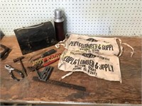 Carpenters Apron & other tools