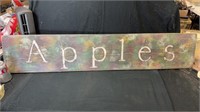 Wood Apples sign