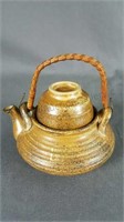 Japanese Tea for One Pottery Tea Pot - Vintage