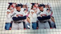 Signed Boston Red Sox pictures