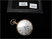 Open face Elgin goldfilled pocket watch with