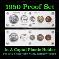 ***Auction Highlight*** 1950 Proof Set in Capital