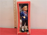 NIB International Doll aprox 9"