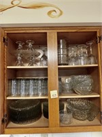 Clear Glass In Cabinet