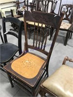 Press back chair