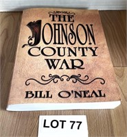 "The Johnson County War" Book by Bill O'Neal