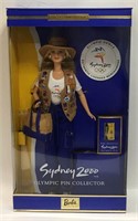 Sydney 2000 Olympic Pin Collection Barbie 1999