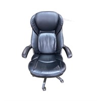 Lazyboy Dark Leather Office Chair (Pre-Owned