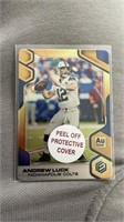 2019 Elements Andrew Luck Colts Gold /25