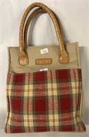 LONGABERGER HANDBAG 7-1/2 x 9H