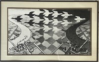 Escher Surrealism Print: Journey to Infinity