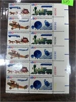 200 YEARS OF POSTAL SERVICE QTY 14 STAMPS