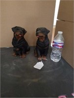 9in Rottweiler Mom and Pop and Puppy by Sandicast