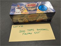 2000 Topps Baseball Trading Card Factory Set