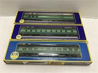 Three AHM HO Gauge Model Trains