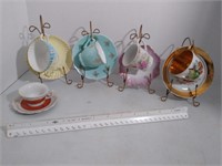 Tea Cup & Saucer with Stand